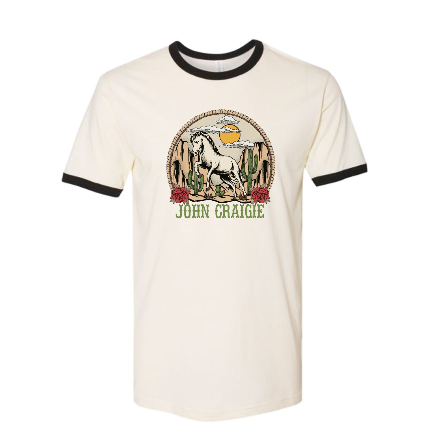 Desert Horse Unisex Ringer