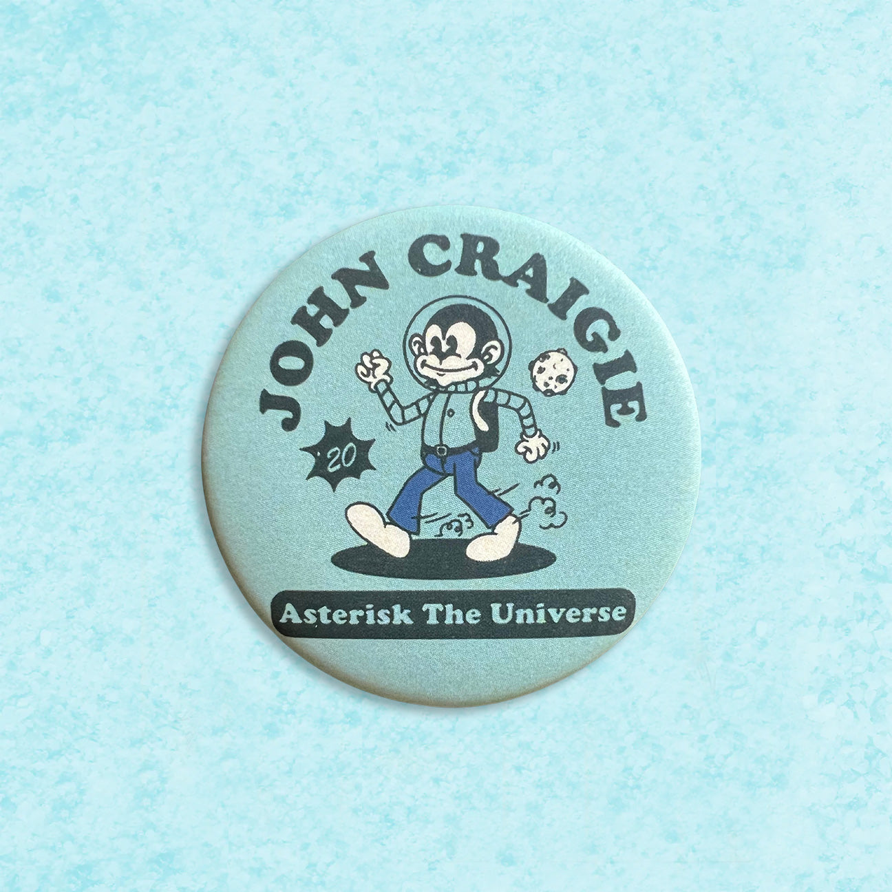 Moon Monkey Button