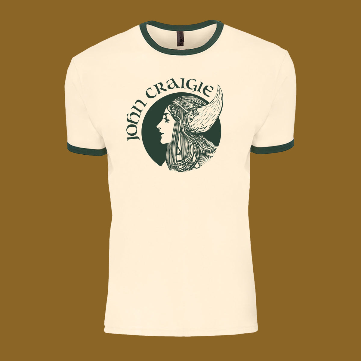 Natural Viking Ringer T-Shirt (Unisex) – John Craigie Store