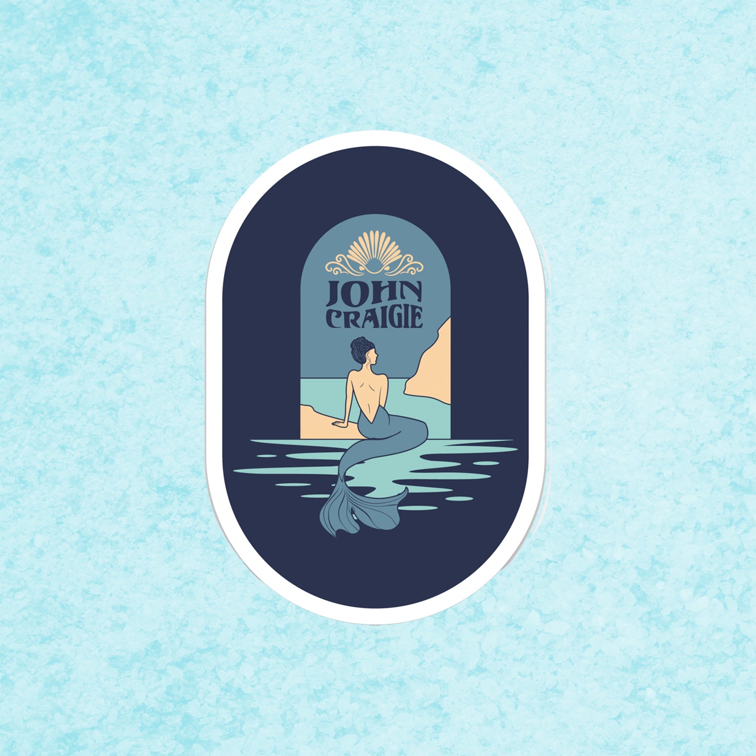 Beach Mermaid Sticker
