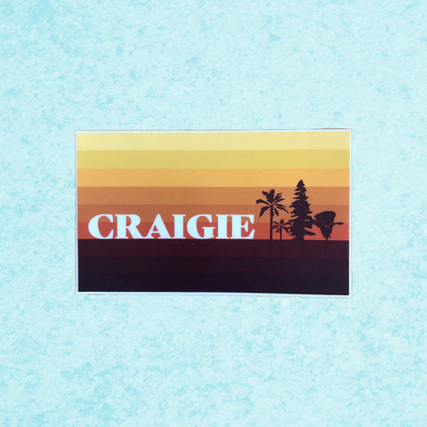 Craigie Trees Sticker
