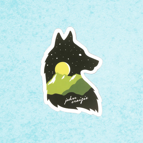 Wolf Sticker